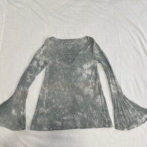 American Eagle Outfitters Soft & Sexy Grayish Green Top XS
